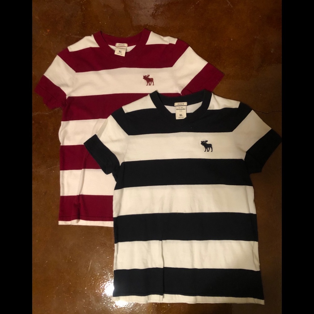 Boys Abercrombie shirts
